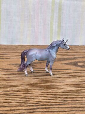 Rare Breyer Stablemates G5 Warmblood Mare – Blue & Purple (#97268) INV042